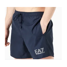 EA7 COSTUME BOXER CON LOGO BLU