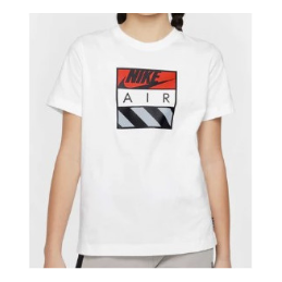 NIKE TEE JR AIR HQ4419 BIANCA