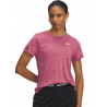 UNDER ARMOUR T-SHIRT TECH DONNA 1384230 FUCHSIA
