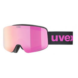 UVEX MASCHERA PWDR BLACK PINK