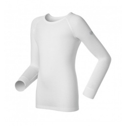 ODLO MAGLIA M/L JR WARM WHITE