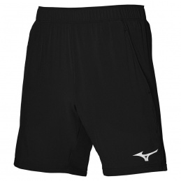 MIZUNO 8 IN FLEX SHORT BLACK