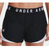 UNDER ARMOUR SHORT PLAY UP  3 DONNA BLACK WHITE