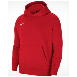 NIKE FELPA BAMBINO HOODIE RED